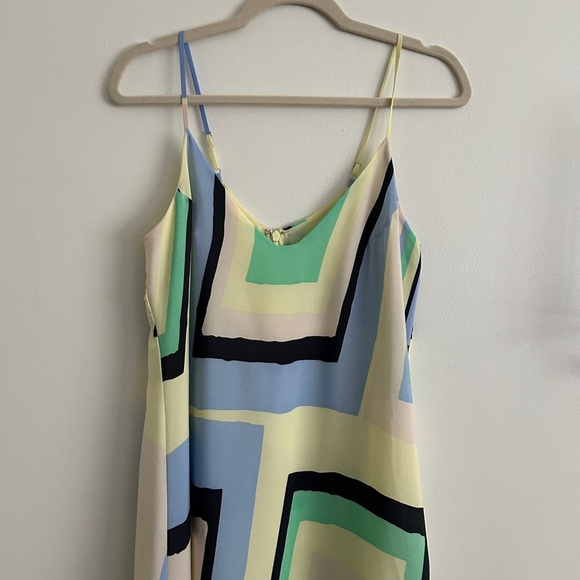 Anthropologie | Maeve | Pastel Geometric Maxi Dress - Picture 5 of 9
